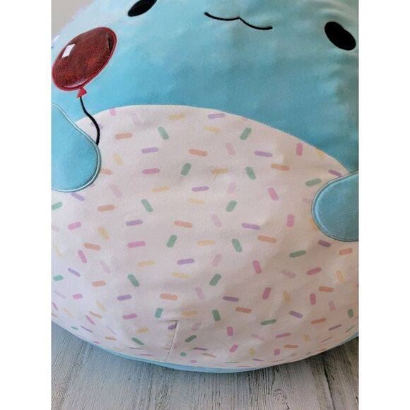 Squishmallow Axolotl red balloon jumbo RARE plush animal blue - Picture 7 of 16